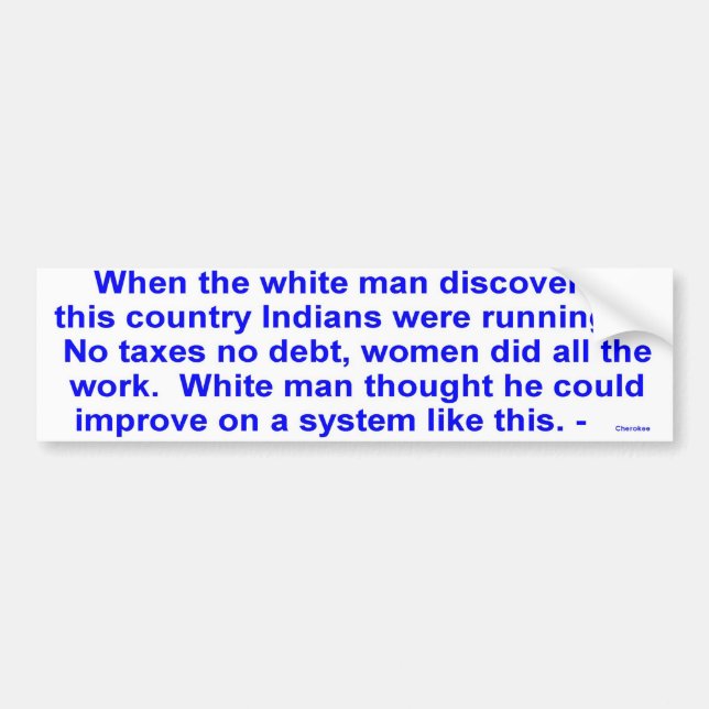 rinnande indier bildekal (Framsidan)