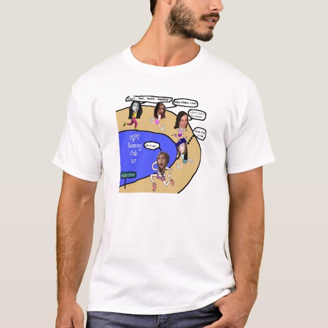 Rinnande klubbTShirt Tröja (Framsida)