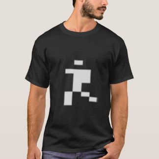 Rinnande man för fortapokalyps tee shirt