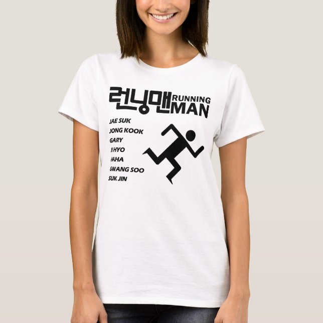 Rinnande manbesättningutslagsplats - damer tee shirt (Framsida)