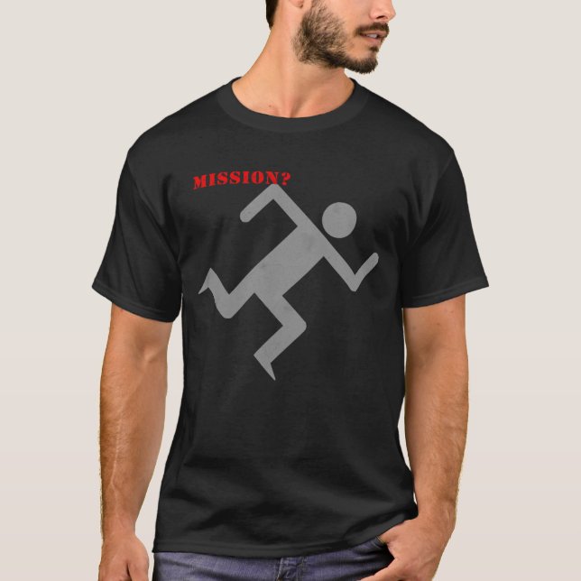 Rinnande manspion t-shirt (Framsida)
