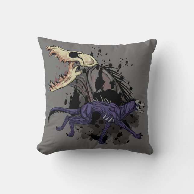 Rinnande monster kudde (Framsida)