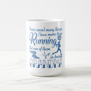 Rinnande mormor kaffemugg