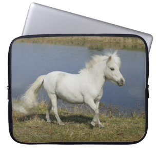 Rinnande Near vatten för miniatyrhäst Laptop Fodral