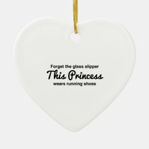 Rinnande Princess Julgransprydnad Keramik