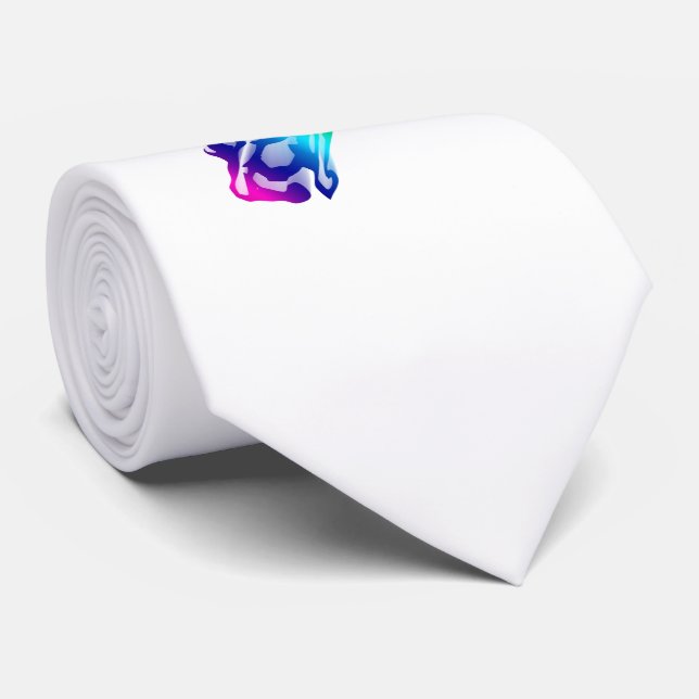 Rinnande regnbågehäst med rörelseslingan slips (Rullad)