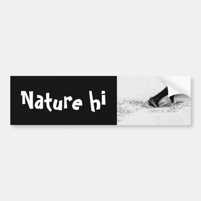 rinnande sand bildekal (Framsidan)