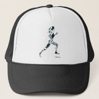 Rinnande Silhouette - blommigt Truckerkeps