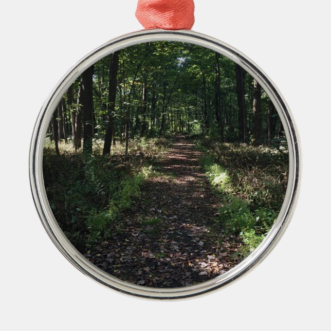 Rinnande slingor är de bäst slingorna julgransprydnad metall (Framsidan)