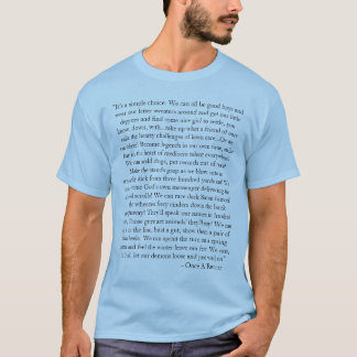 Rinnande TShirt med citationstecken Tee Shirt