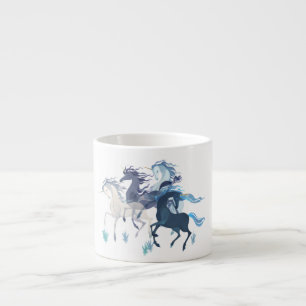 Rinnande Unicorns, espressomugg