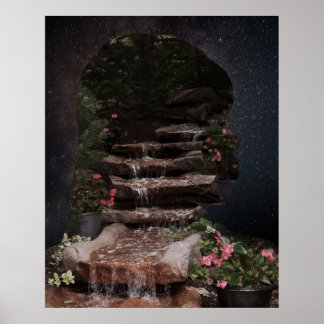 Rinnande vatten poster