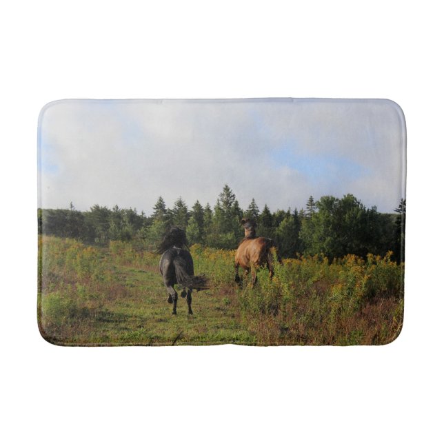 Rinnande vild badrumsmatta (Framsidan)