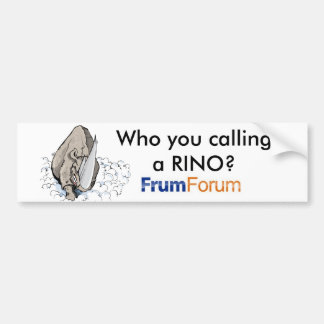 rino, 36470578_400x400, Vem kallar du för en RINO? Bildekal