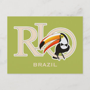 Rio Brasilien Helg Vykort
