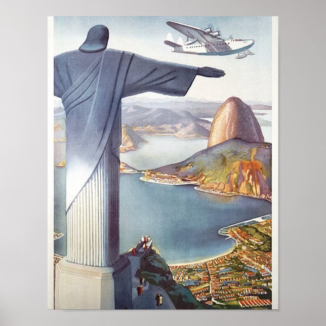  Rio Brasilien Resaaffisch (2015) kromolitografi Poster (Framsidan)