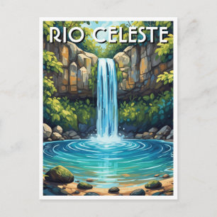 Río Celeste, Tenorio vulkan nationalpark Vykort