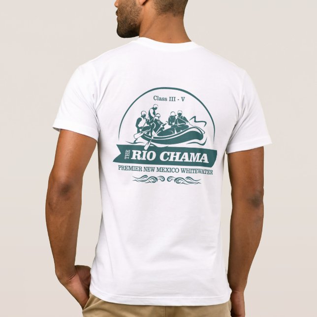 Rio Chama (utkast 2) T Shirt (Baksida)
