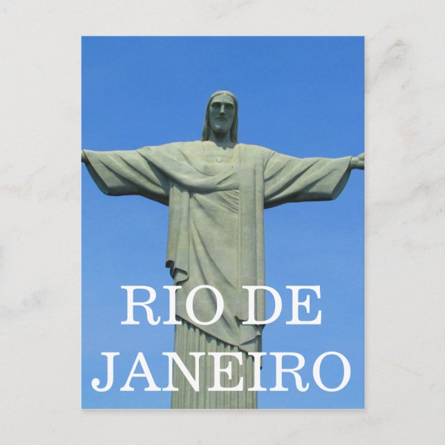 Rio christ-status vykort (Framsida)
