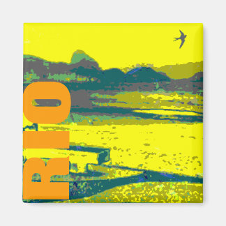 RIO Copacabana liggande Magnet