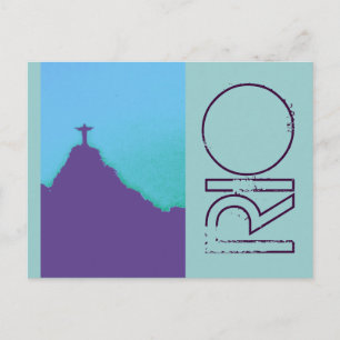 Rio Corcovado Cristo Vykort