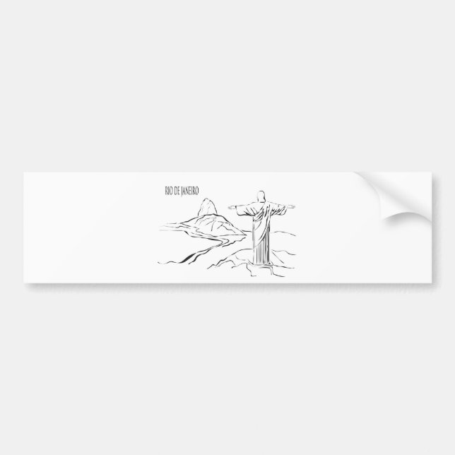 Rio de Janeiro Bildekal (Framsidan)