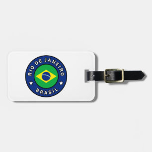Rio de Janeiro Brasil Bagagebricka