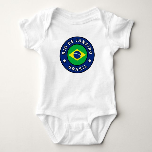 Rio de Janeiro Brasil T Shirt (Framsida)