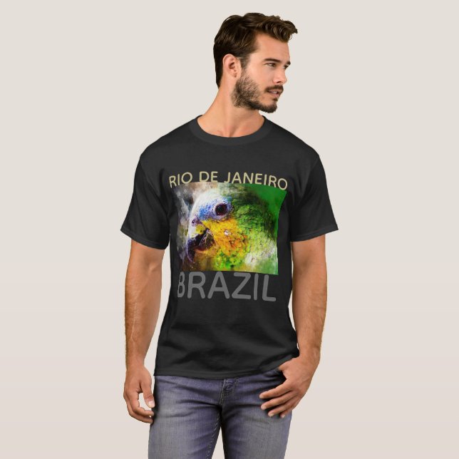 Rio de Janeiro Brasilien, anpassningsbar/personlig T Shirt (Hel framsida)