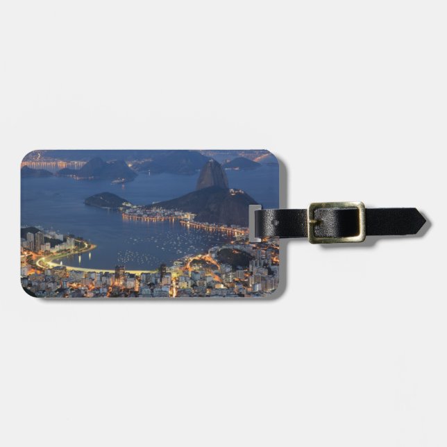 Rio de Janeiro Brasilien Bagagebricka (Horisontell Framsida)