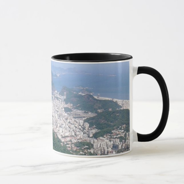 Rio de Janeiro Brasilien Carioca Lanscape Photo Mugg (Höger)