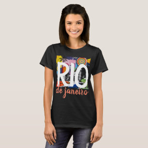 Rio de Janeiro Brasilien Coola Graffiti Mural Shir T Shirt