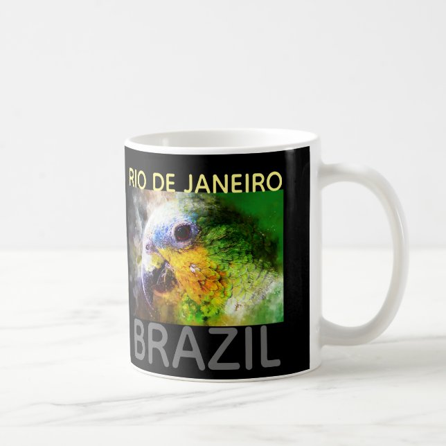 Rio De Janeiro Brasilien Kaffemugg (Höger)