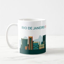 Rio De Janeiro, Brasilien Kaffemugg