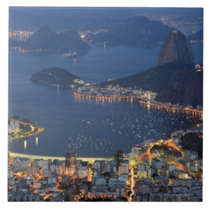 Rio de Janeiro Brasilien Kakelplatta
