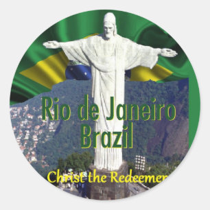 Rio de Janeiro Brasilien klistermärke