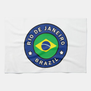 Rio de Janeiro Brasilien Kökshandduk