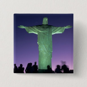 Rio de Janeiro, Brasilien. Kristusstatyn på Knapp