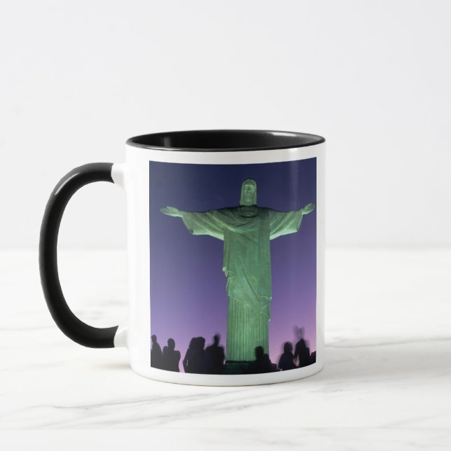 Rio de Janeiro, Brasilien. Kristusstatyn på Mugg (Vänster)