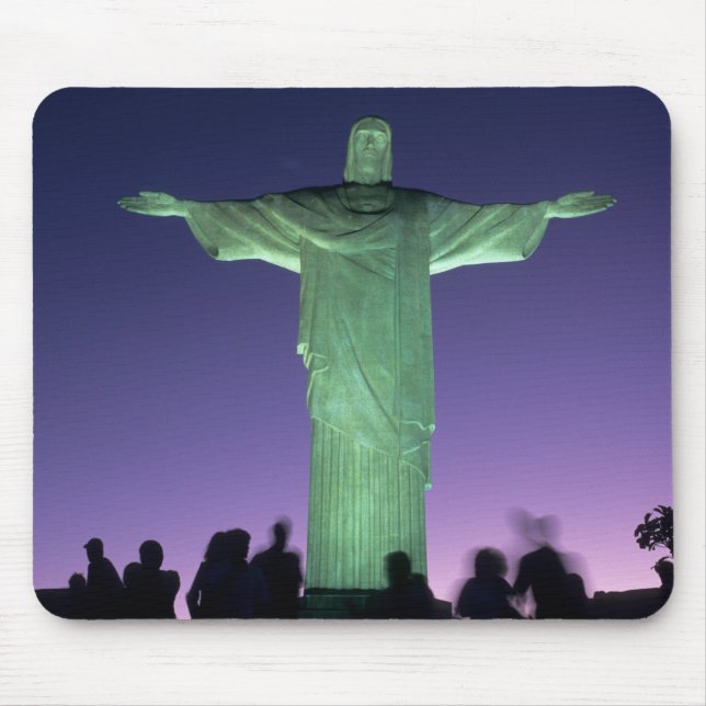 Rio de Janeiro, Brasilien. Kristusstatyn på Musmatta (Framsidan)