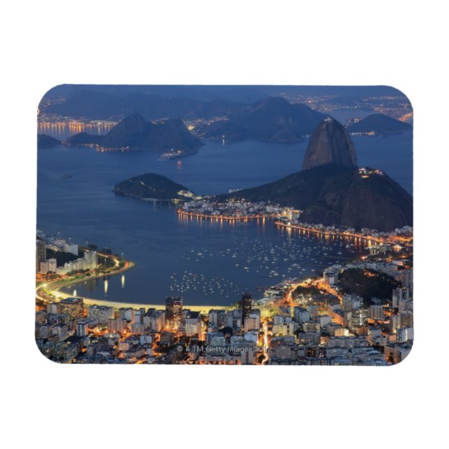 Rio de Janeiro, Brasilien Magnet (Horisontell)