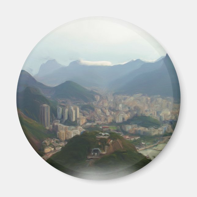 Rio de Janeiro - Brasilien Magnet (Framsidan)