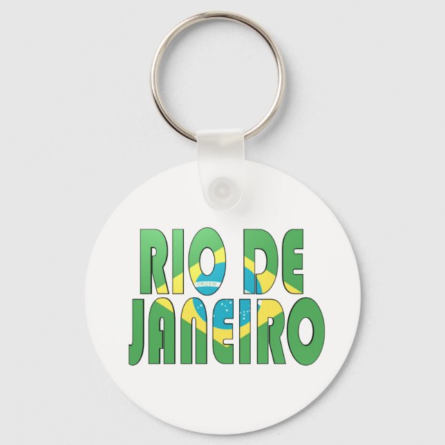 Rio de Janeiro, Brasilien Nyckelring (Framsida)
