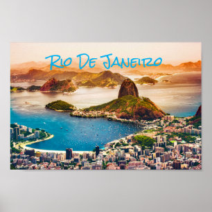 Rio de Janeiro (Brasilien) Poster