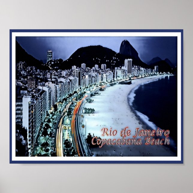 Rio de Janeiro - Brasilien - Poster (Framsidan)
