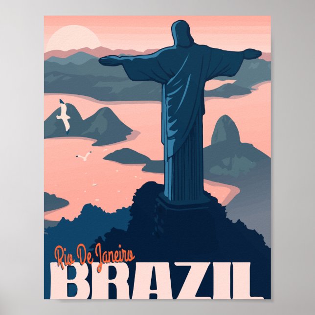 Rio de Janeiro Brasilien Poster (Framsidan)