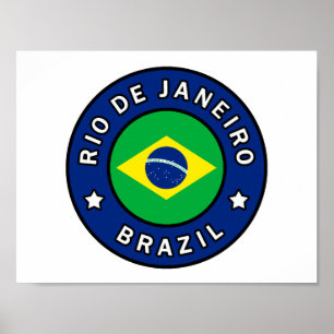 Rio de Janeiro Brasilien Poster
