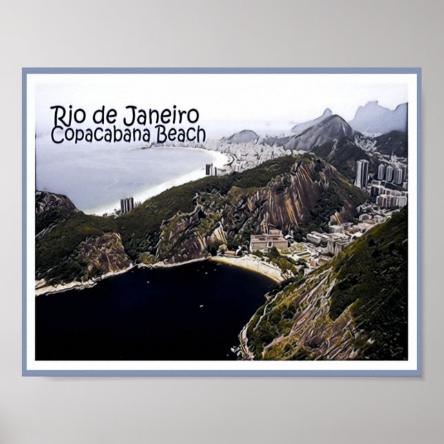 Rio de Janeiro - Brasilien - Poster (Framsidan)