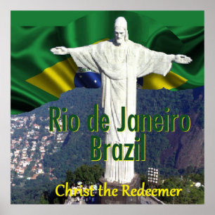 Rio de Janeiro Brasilien POSTER Skriv ut