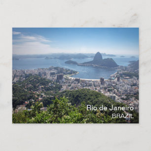Rio de Janeiro Brasilien Resepostkort Vykort
